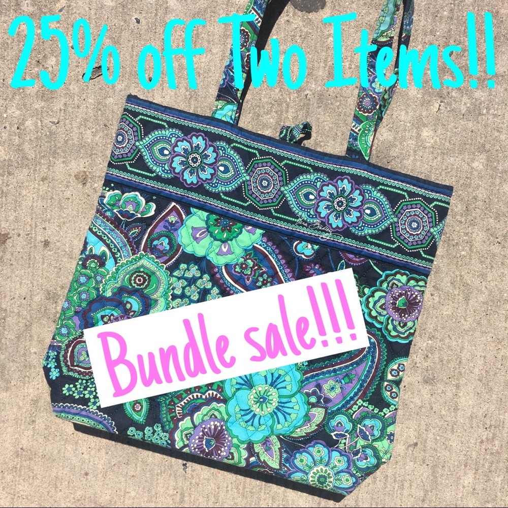 Bundle sale! 25% off 2 items!!!